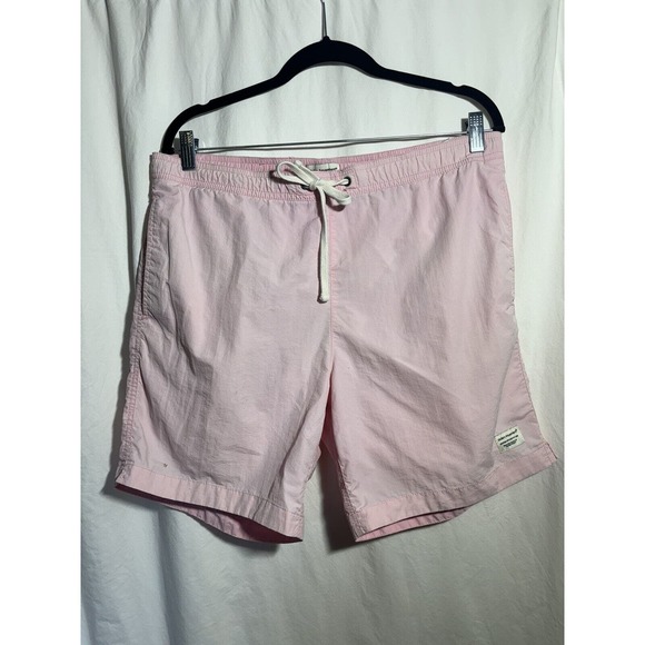 Modern‎ Amusement Swim Trunks Men’s Size Medium Pink Shorts O3 - Picture 1 of 7